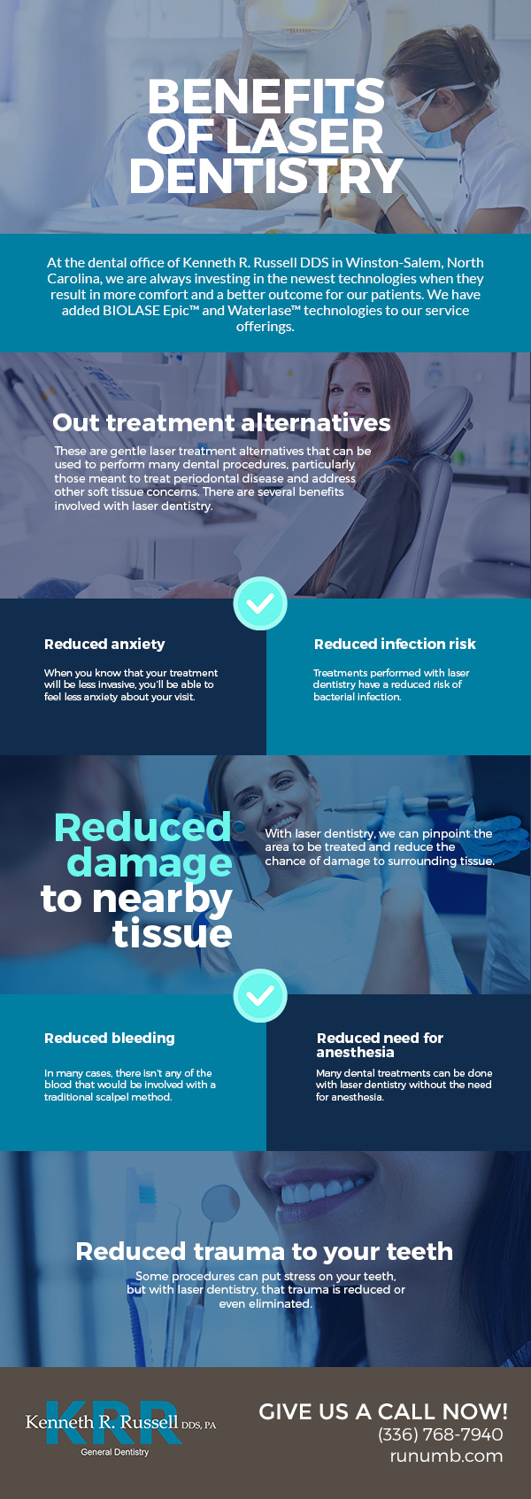 Benefits of Laser Dentistry [infographic]